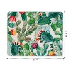 LunaLulinlk Microfiber Dish Drying Mat 16x18 inch, Super absorbent dish draining mat for Kitchen Counter Cactus-Green - 4 of 4