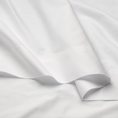 400 Thread Count Percale Sheet Set Light Adobe - Casaluna