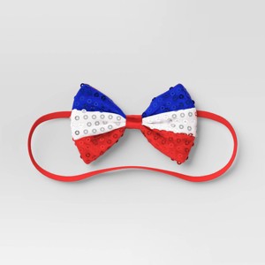 Adult Sequin Bow Tie July4th Costume Wearable Accessories - Sun Squad™ - 1 of 3