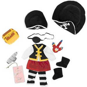 Playtime by Eimmie Playtime Pack Pirate with Matching Child Accessories 18 Inch Dolls - 1 of 4