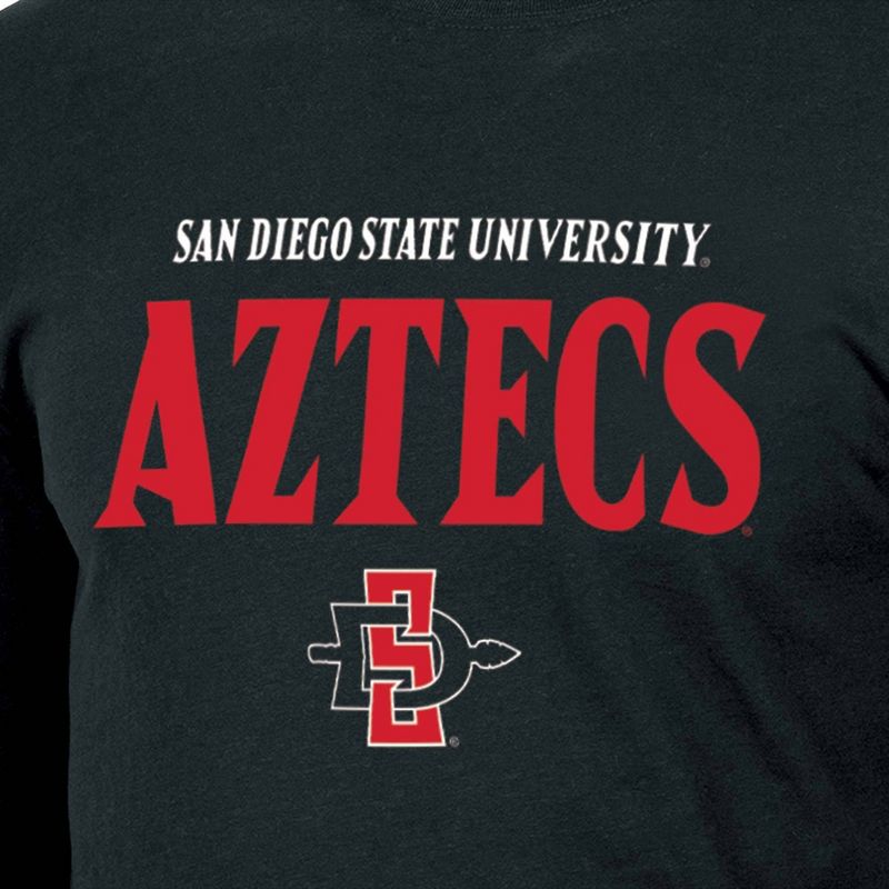 NCAA San Diego State Aztecs Men&#39;s Long Sleeve T-Shirt, 3 of 4