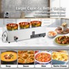 VEVOR Electric Soup Warmer, Three 7.4QT Stainless Steel Round Pot, 1200W Commercial Food Warmer, 86~185°F Adjustable Temp - 3 of 4