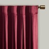 PAGED Pleat Curtain Panel with Tieback,Blackout Curtains with Rod Pocket & Back Tabs,Window Curtains for Living Room,Bedroom - 2 of 4