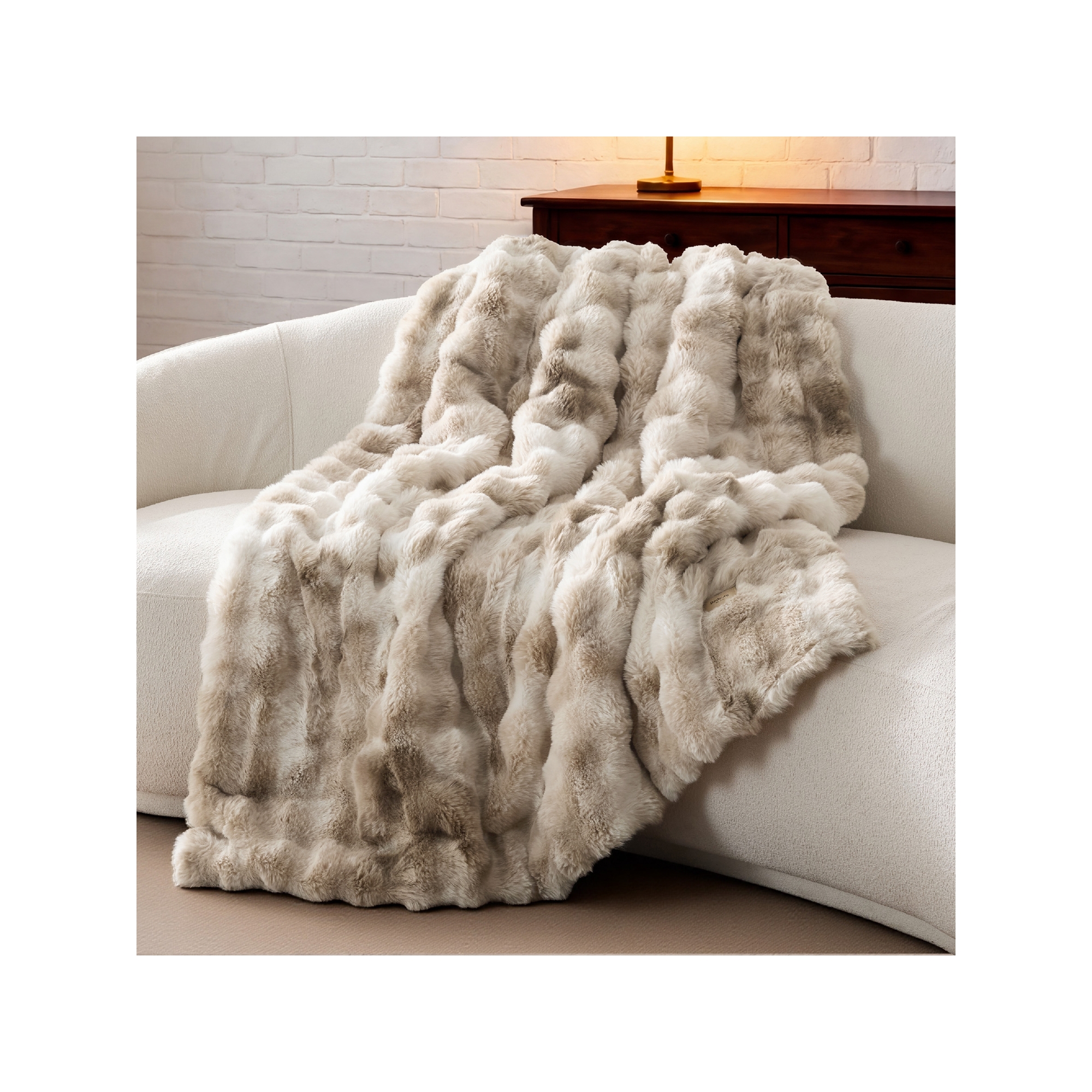 Bedsure Fluffy Throw Blanket