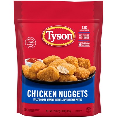 Tyson All Natural All Natural Chicken Nuggets - Frozen - 29oz : Target