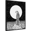 Amanti Art Cheetah Moon Large by Ec Mazur Framed Canvas Wall Art - 2 of 4