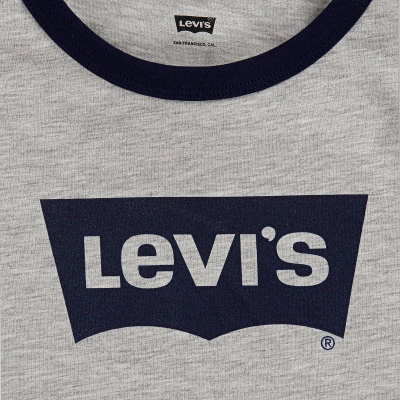 Levi's® Girls' Short Sleeve Oversized Batwing Graphic T-Shirt, 5 of 11