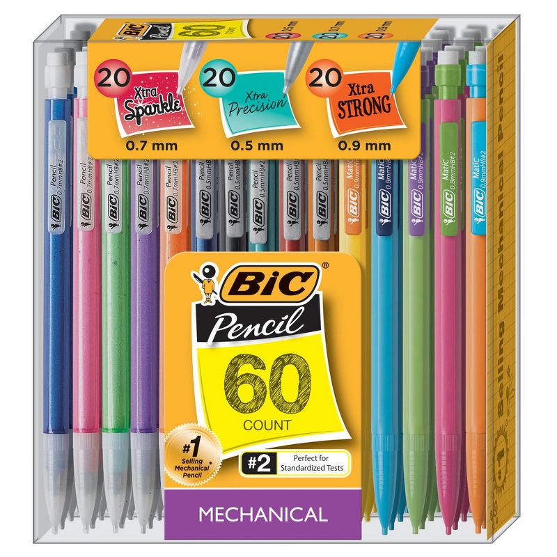 BIC Mechanical #2 Pencil Variety Pack 60ct, 1 of 10