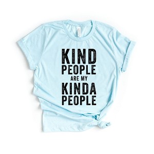 Simply Sage Market Women's Kind People Are My Kinda People Short Sleeve Graphic Tee - 1 of 2