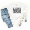 Simply Sage Market Women's Mom Checkered Box Short Sleeve Graphic Tee - 2 of 2