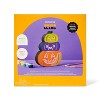 Halloween Craft Lit Paperboard Pumpkins Painting Kit - Mondo Llama™ - 4 of 4