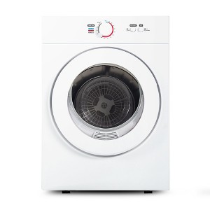 Simzlife 1.8 Cu. Ft. Compact Clothes Dryer,Portable Laundry Dryer with Stainless Steel Drum, White - 1 of 4