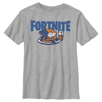 Boy's Fortnite Meowscles Pancakes T-Shirt