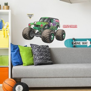 Grave Digger Kids' Wall Decal - Decalcomania - 1 of 4