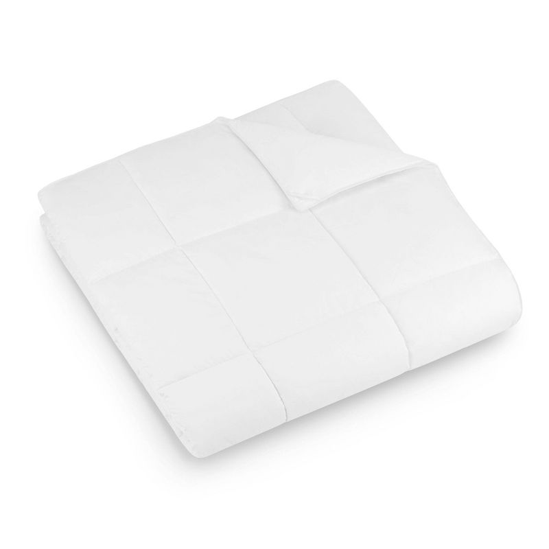 Lightweight Goose Down Alternative Comforter Queen White - DOWNLITE, 3 of 5