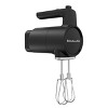 KitchenAid Go Cordless Hand Mixer Battery Included KHMR762: 7 Speeds, Black Matte, Dishwasher-Safe Parts, Metal & Plastic - image 2 of 4