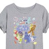 Women's - Star Wars - Easter Sticker -Women's Oversized Graphic T-Shirt Oversized Graphic T-Shirt - 2 of 4