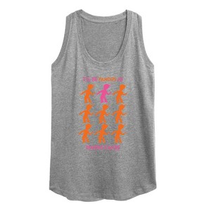 Women's - Dr. Seuss - I'll Be Famous Graphic Racerback Tank - 1 of 4