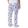 KISS Womens' All Over Band Logo and Faces Pastel Tie Dye Pajama Sleep Pants Multi - 2 of 4