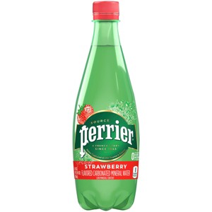 Perrier Strawberry Sparkling Water - 16.9 fl oz Bottle - 1 of 4