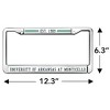 University of Arkansas at Monticello Full Size Standard License Plate Metal Frame - 4 of 4