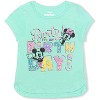 Disney Girl's Minnie Mouse Sparkly Birthday Shirt For Toddlers - 2 of 2