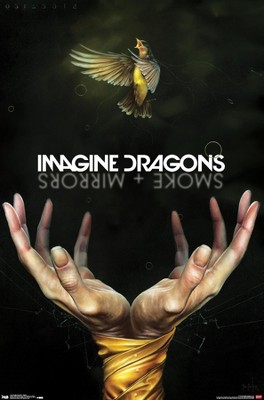Trends International Imagine Dragons - Smoke Unframed Wall Poster Prints