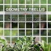 PexFix 72 in. H x 35 in. W White Metal Arch Wall Planter Box with Trellis for Climbing Plants - 2 of 4