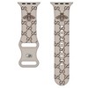 HTUTWOO Bee Engraved Apple Watch Band, Two Tone Silicone Sports Strap 38/40/41/42/44/45/46/49 mm for iWatch Series 10 9 8 7 6 5 4 3 2 1 SE Ultra - 3 of 3