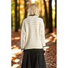 Women's Mockneck Textured Sweater - FLYING TOMATO - 2 of 4
