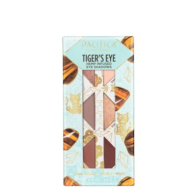 Pacifica Hemp Infused Tiger's Eye Eyeshadow Palette - 0.15oz