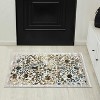 Luxe Weavers Distressed Floral Indoor Area Rug - 2 of 4