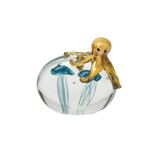 Beachcombers Octopus/Jellyfish Glass Figurine - 1 of 3