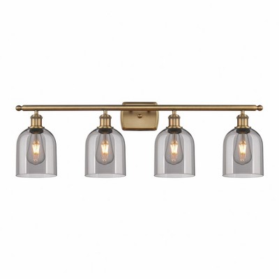 Bella - 4 Light Bath Vanity In Industrial Style-10.5 Inches Tall and 35.5 Inches Wide