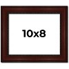 PosterPalooza | Photo Size Distressed Brown Picture Frame - UV Acrylic, Foam Board Backing, Hanging Hardware - 2 of 4