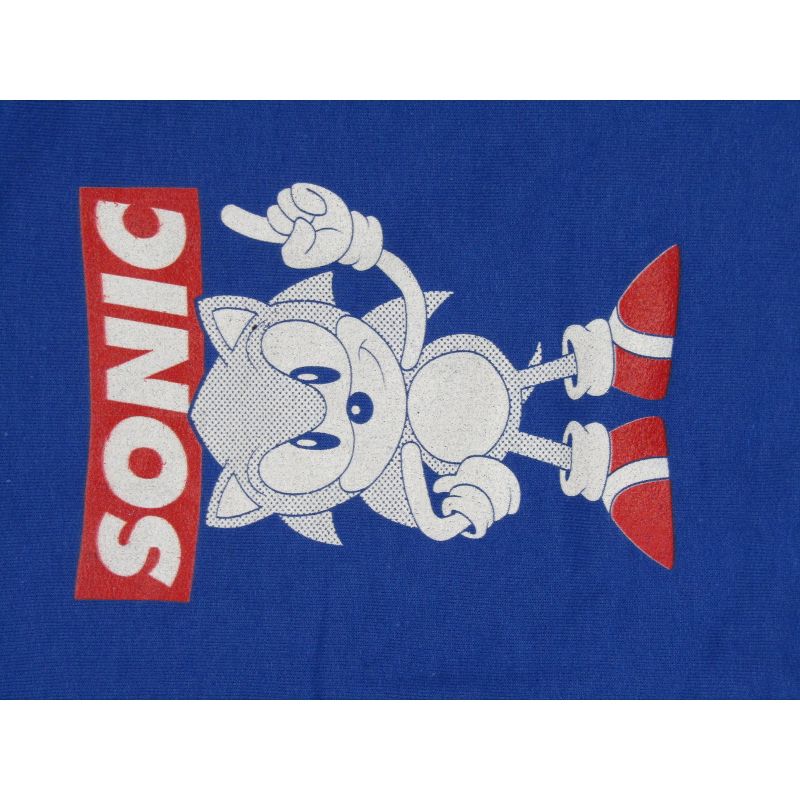 Sonic the Hedgehog Classic Character Youth Royal Blue Hoodie, 2 of 3