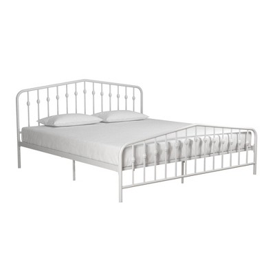target iron bed king