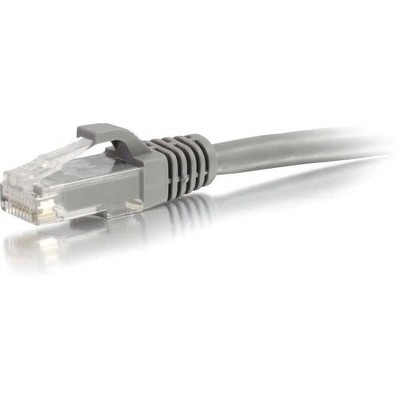 C2G 25ft Cat5e Snagless Unshielded (UTP) Network Patch Ethernet Cable-Gray - Category 5e for Network Device - RJ-45 Male - RJ-45 Male - 25ft - Gray