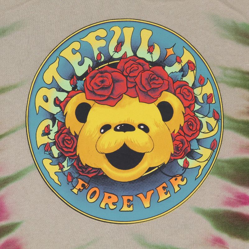 Grateful Dead Women's Forever Grateful Tie-Dye Crewneck Sweatshirt, 2 of 5