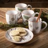 6.5"H Sullivans Christmas Modern White Cozy Mug Set of 4  Multicolor - 3 of 4