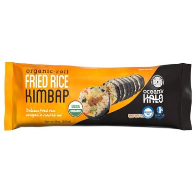 Ocean's Halo Organic Frozen Fried Rice Kimbap - 8oz