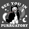 Men's Lost Gods Halloween See You In Purrgatory T-Shirt - 2 of 4