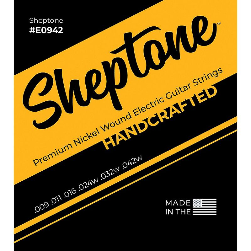 Sheptone Nickel Plated Electric Guitar Strings Light 9-42, 1 of 2