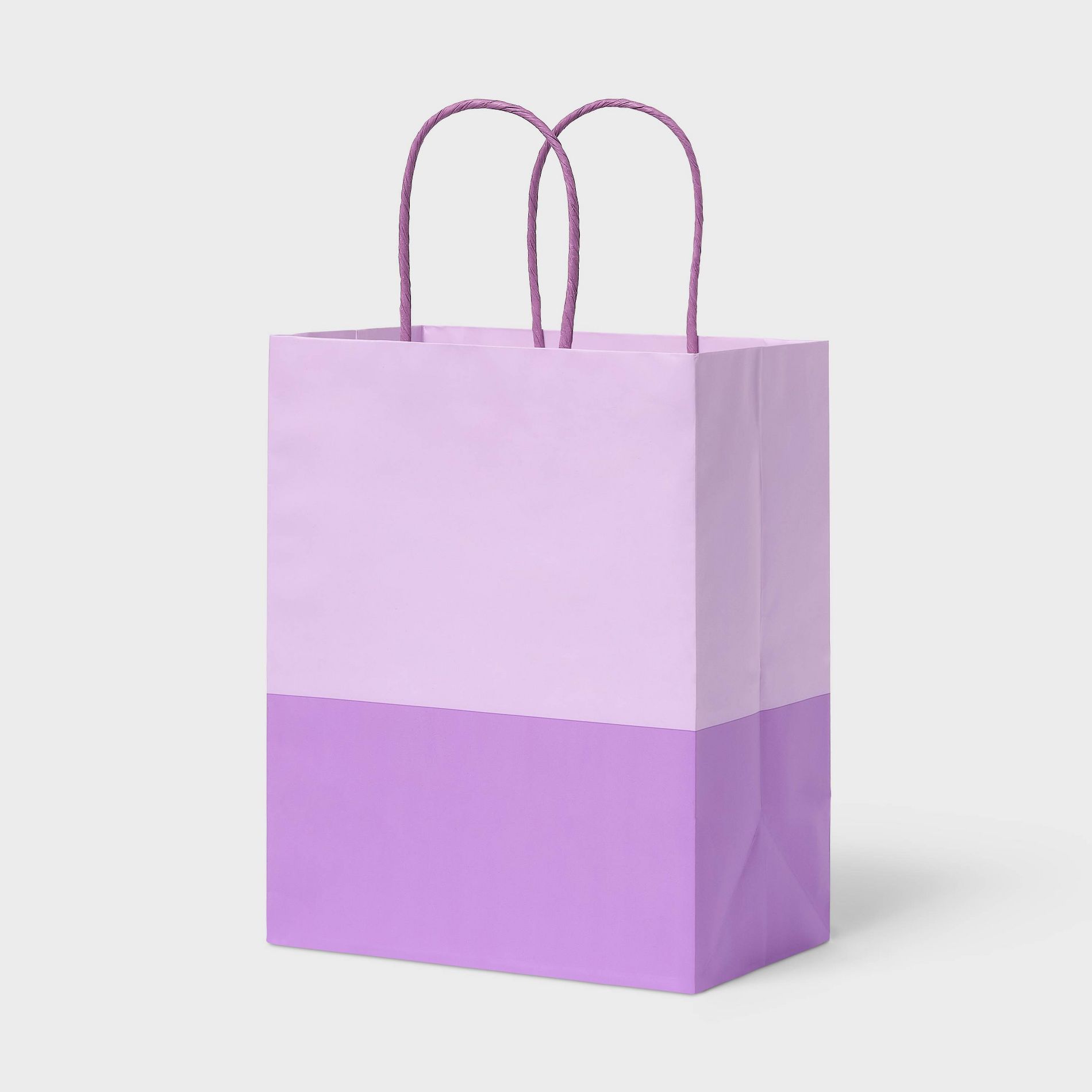 Small Color Block Gift Bag Purple - Spritz™