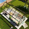 AMERLIFE Polycarbonate Greenhouse for Outdoors, Walk-in Design with Aluminum Frame - 2 of 4