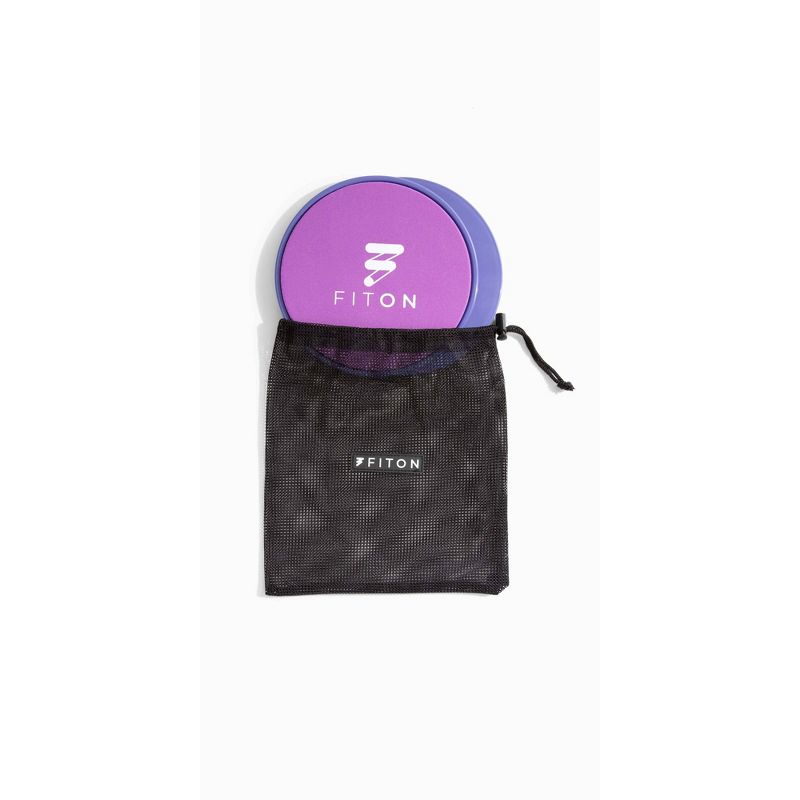 FitOn Core Sliders (Sliding Disks) - Purple, 1 of 5