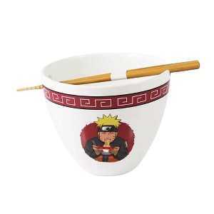 Just Funky Naruto 16oz Ramen Bowl with Chopsticks - 1 of 4