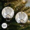 2025 Nativity Christmas Ornaments - Believe Like Mary Trust Like Joseph Jesus Christmas Decorations - 2 of 4