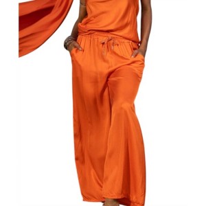 Women's Wide Leg Palazzo Pants - Made in Italy - 1 of 3