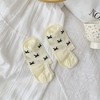 Alilang Women's No - Show Liner Socks with Bow Pattern 5Pk - 2 of 3